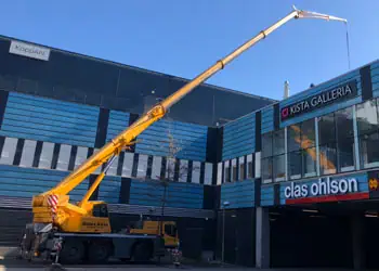 lyft med mobilkran Storstockholm Södra Kran i Stockholm AB